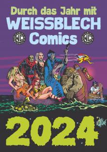 Produktfoto WEISSBLECH Wandkalender 2024