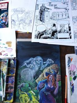 Geisterstunde auf dem Tisch Geisterstunde auf dem Tisch