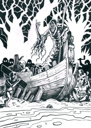 Original: Charon und die Unterirdischen
