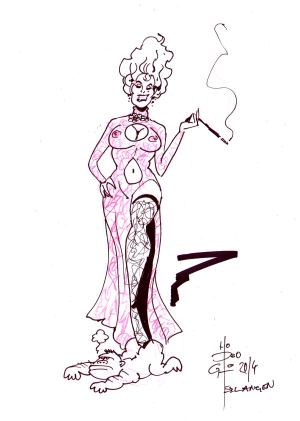 Original: Skizze der Contessa