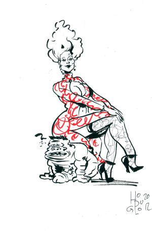 Skizze der Contessa