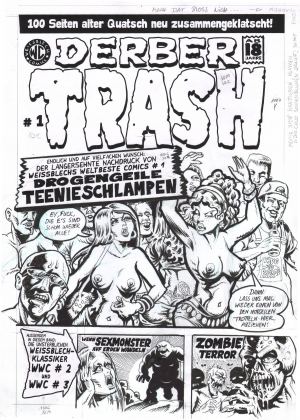 Titelseite Derber Trash # 1 