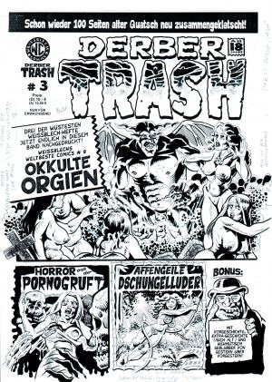 Original: Titelseite Derber Trash # 3