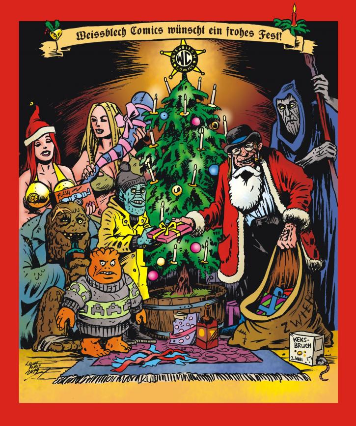 WEISSBLECH Comics wünscht ein frohes Weihnachtsfest!