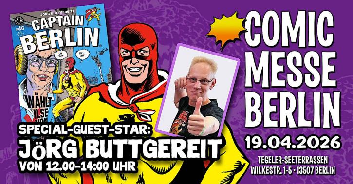 Comic Messe Berlin am 19 04 26